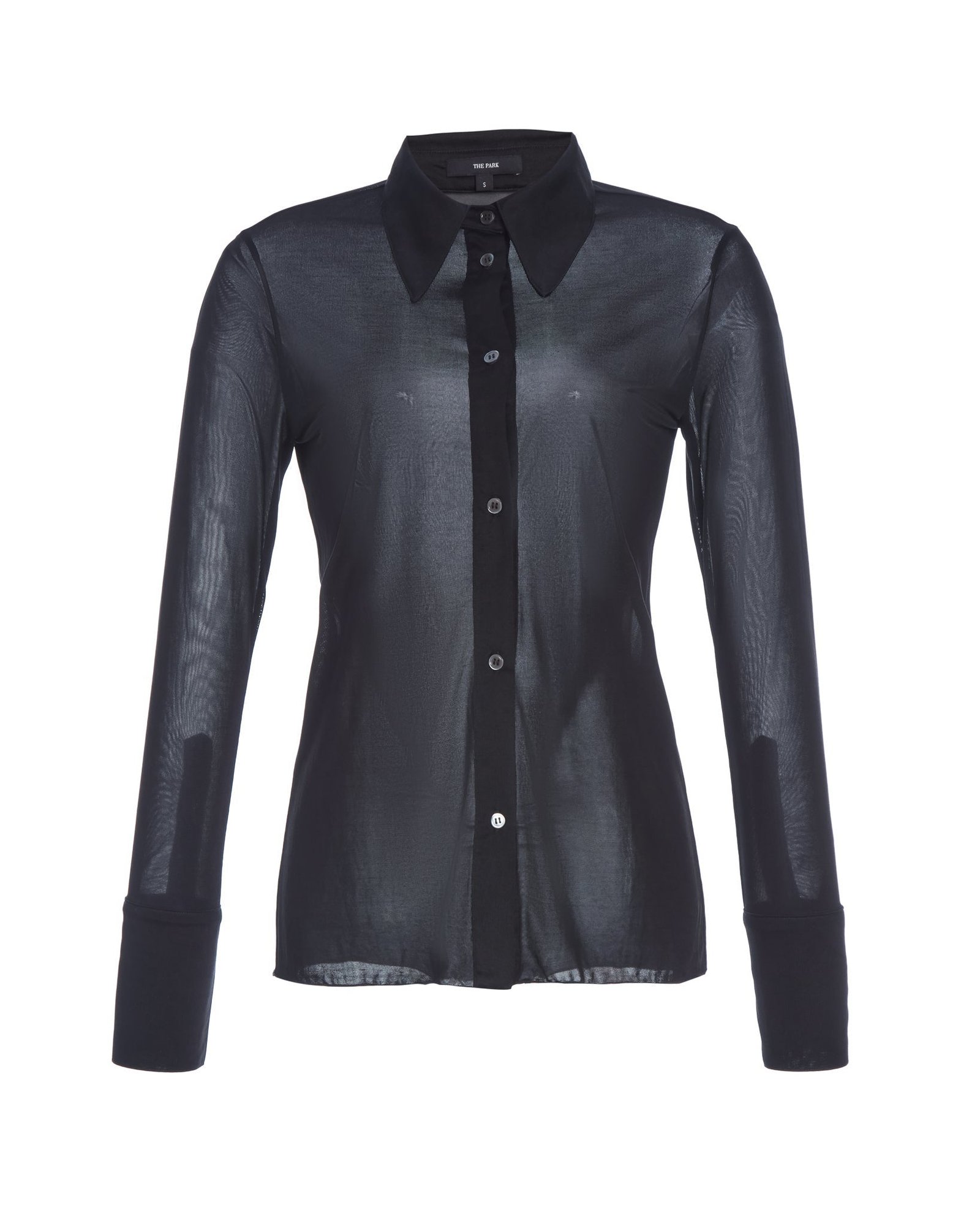 Semi-Sheer Serge Blouse - Image 2