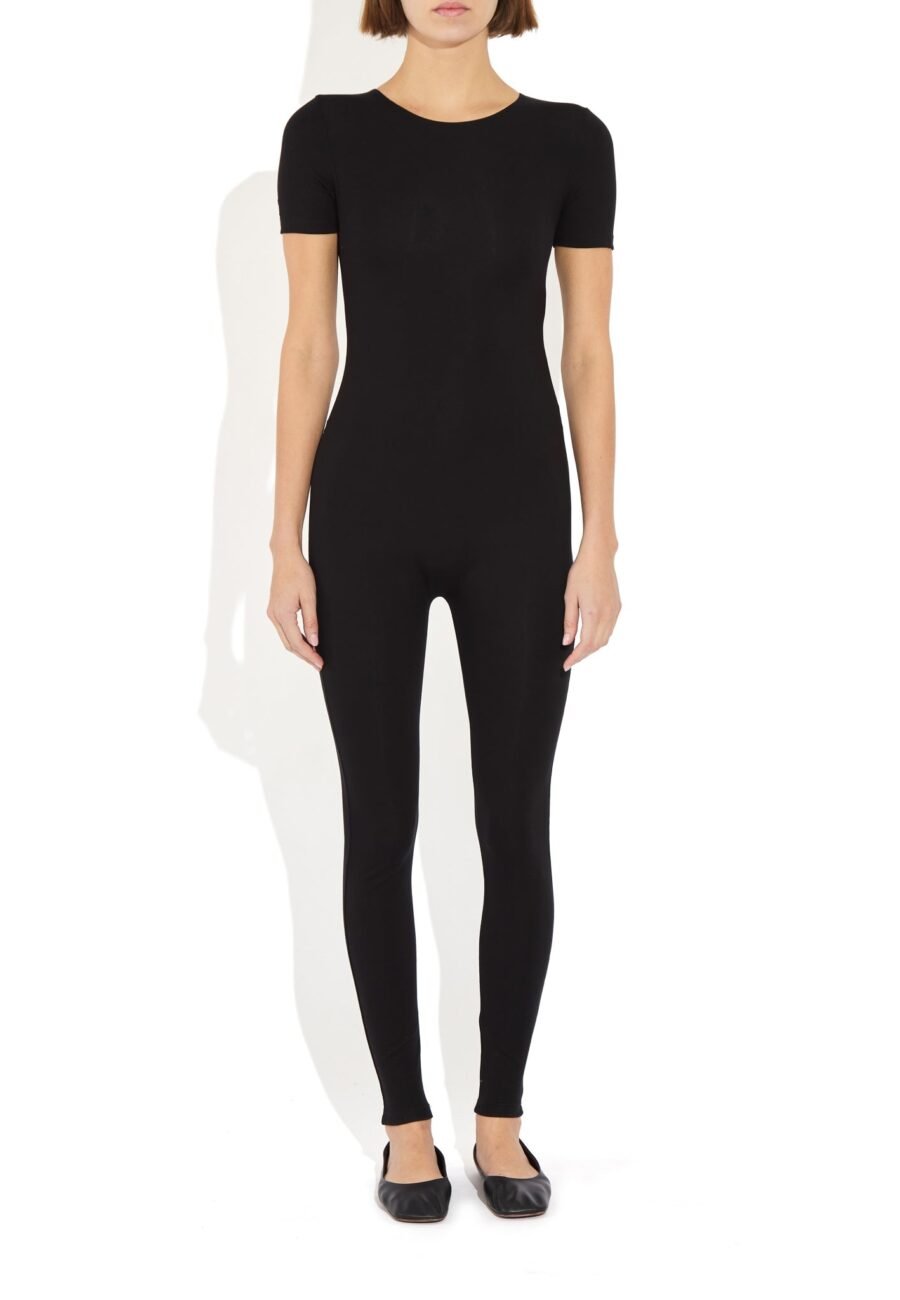 Shari Short Sleeve Catsuit